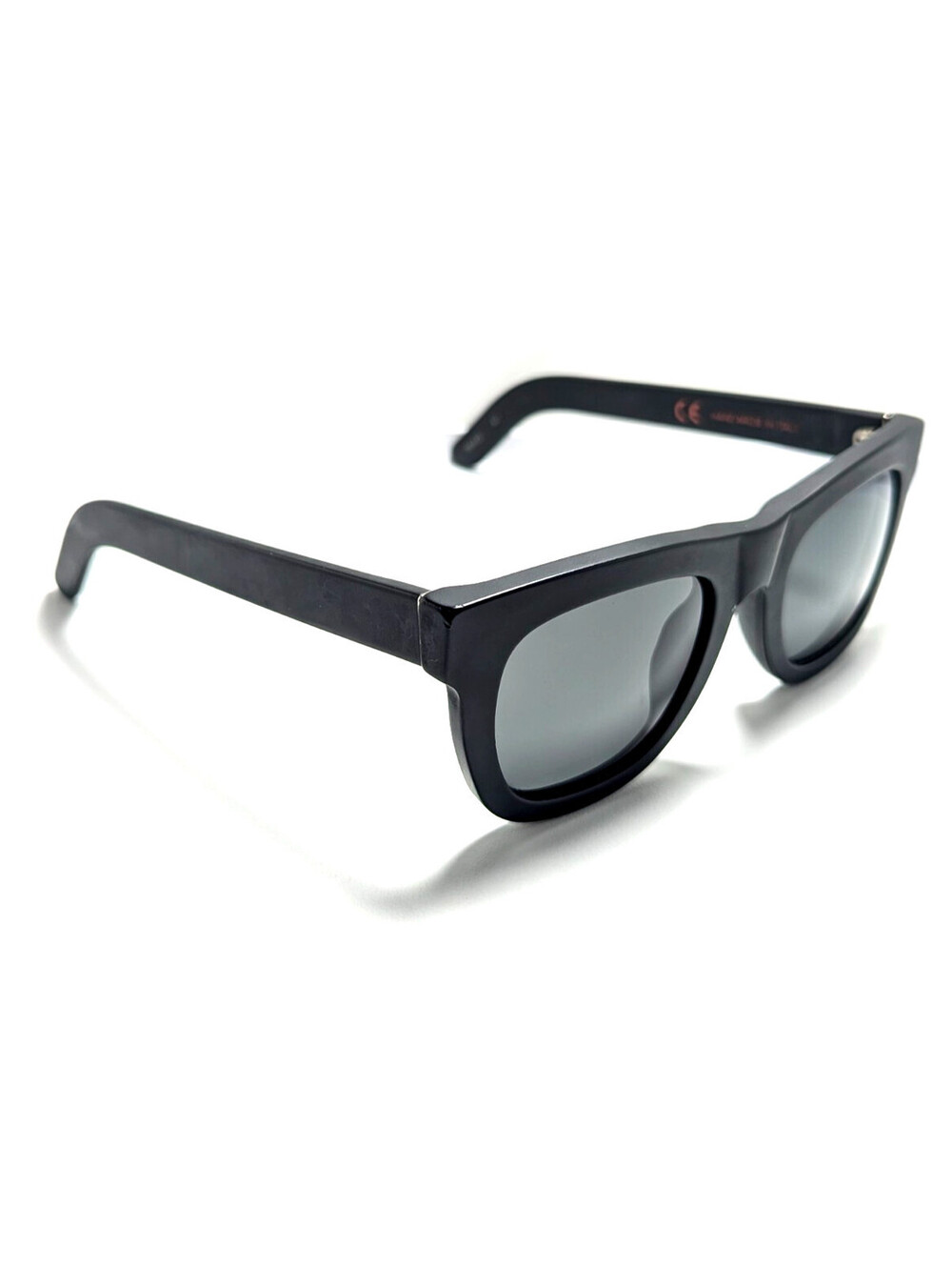 RetroSuperFuture Ciccio Men's Black Square Dark Lens Sunglasses 55-22-145 UV